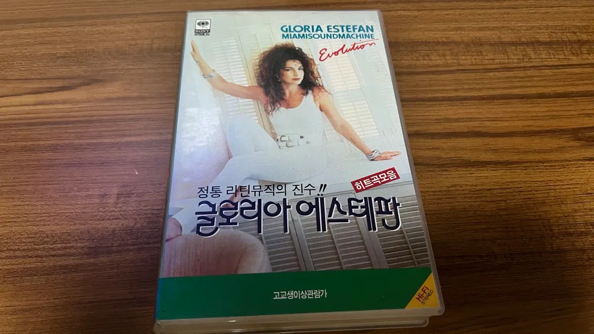 92년 글로리아 에스테판 Evolution 히트곡모음 VHS 비디오테이프