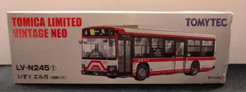 TOMYTEC TOMICA LIMITED VINTAGE NEO 이스즈 엘르 메이테츠 버스 TLVN245f