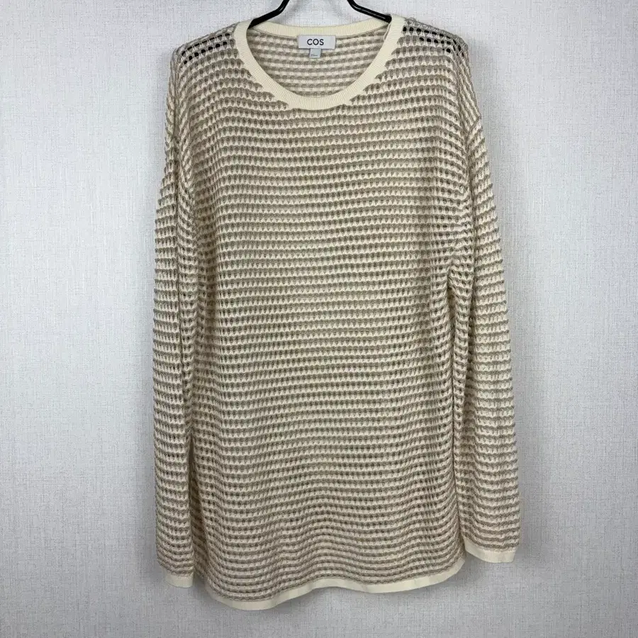 Cos 아이보리 그물니트
