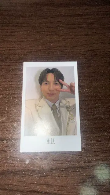 YES! 도쿄 폴라로이드풍 솔로 카드 M!LK 요시다 진토 폴라로이드풍 트레이딩 카드
