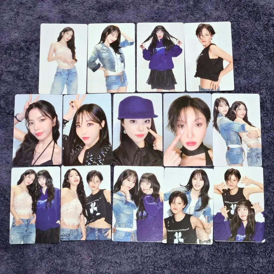마마무 콘서트 4WARD 대만 포카 유닛 일괄