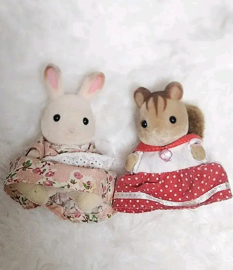 실바니안 패밀리 다람쥐 토끼 인형