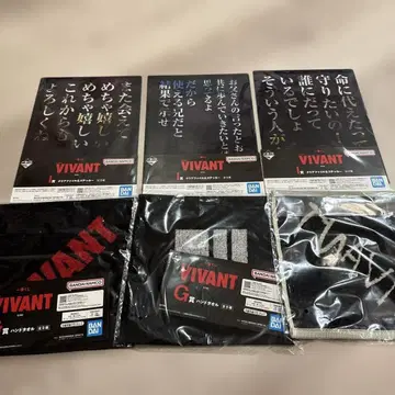 제일복권 VIVANT I상 G상 세트