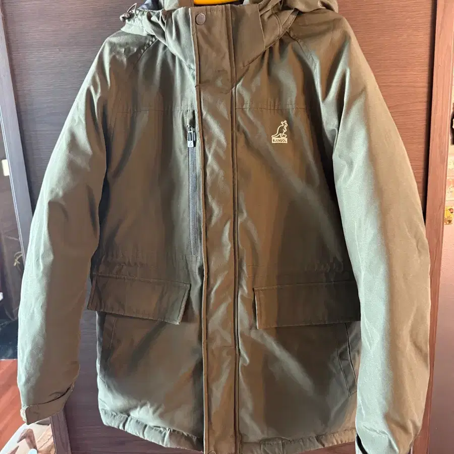 캉골패딩 L size 중고