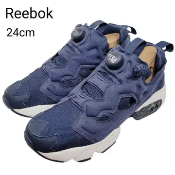[ 새상품급 ] 리복 24cm 펌프 퓨리 네이비 Reebok