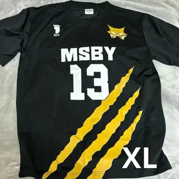 하이큐!! MSBY 블랙 쟈칼 미야 아츠무 유니폼 XL 사이즈