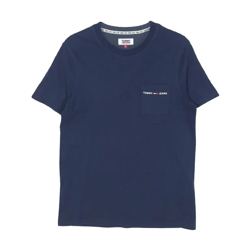 Tommy Jeans 플래그 로고 포켓 반팔티 M