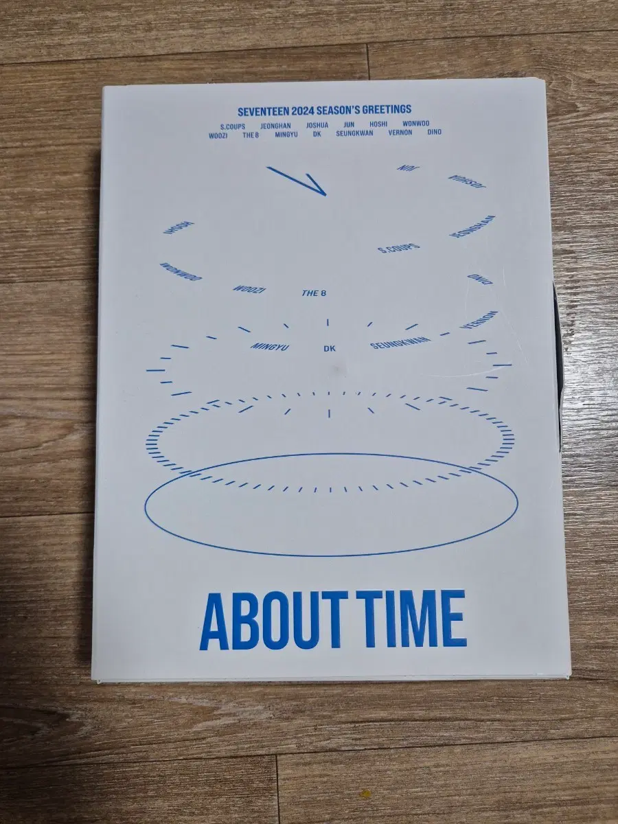 세븐틴 2024 시즌그리팅 시그 어바웃 타임 about time