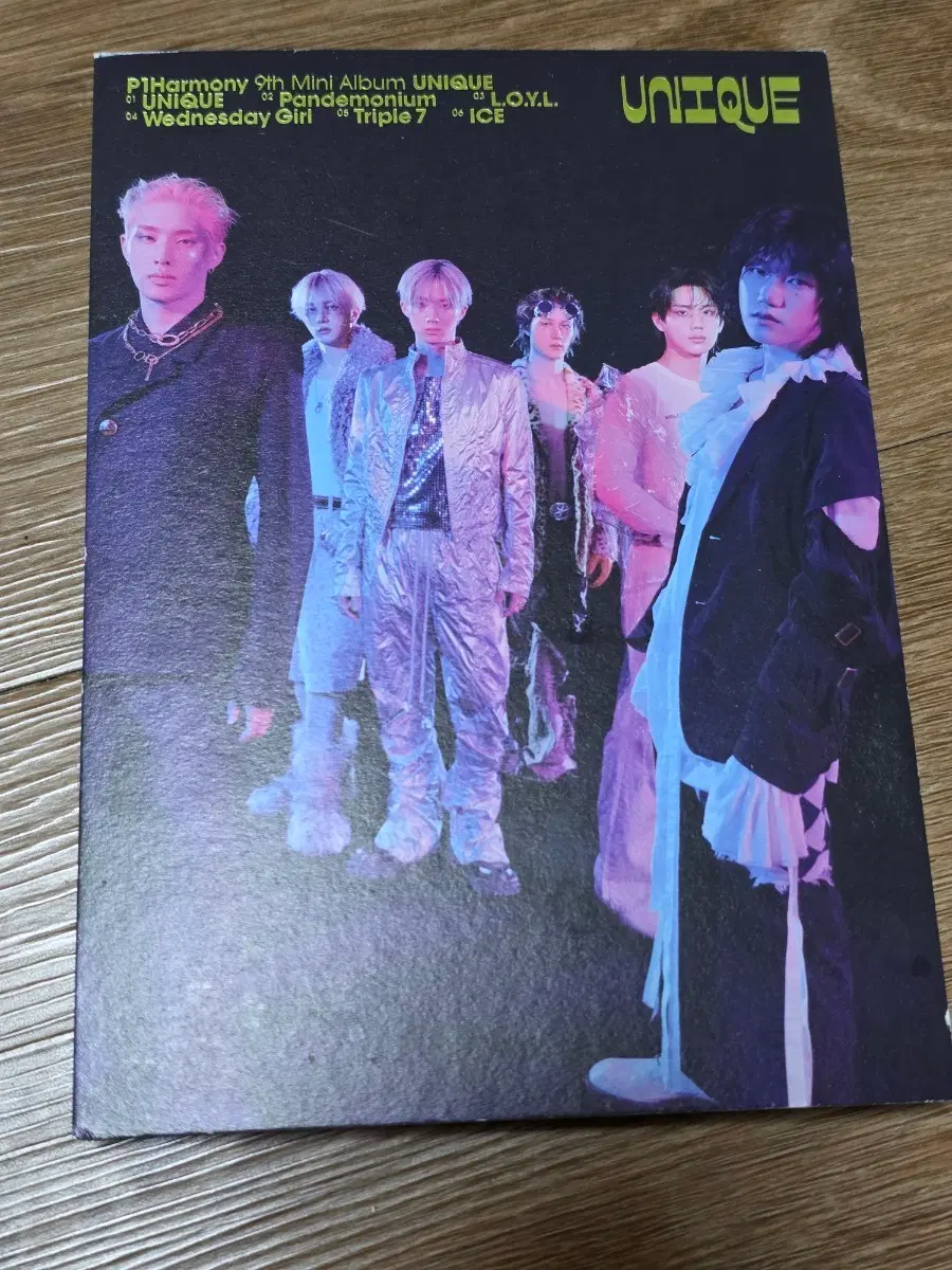 P1Harmony 9th Mini Album UNIQUE