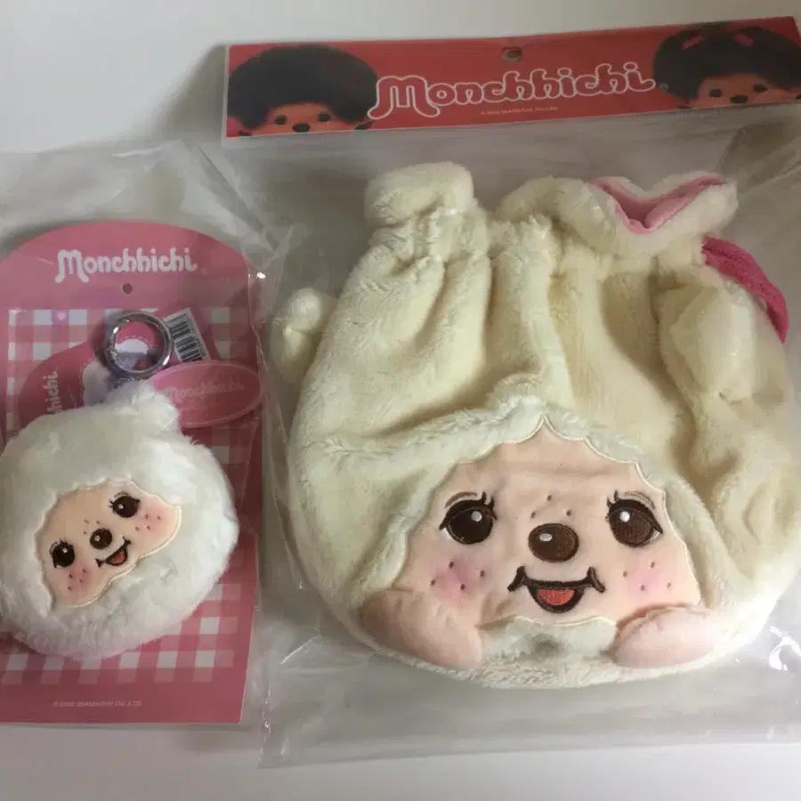 몬치치 챠무 파우치 키링 세트