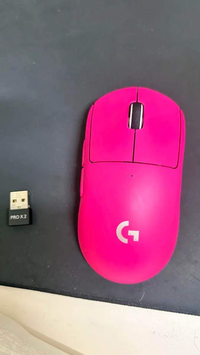 로지텍 G PRO X SUPERLIGHT 핑크 무선 게이밍 마우스