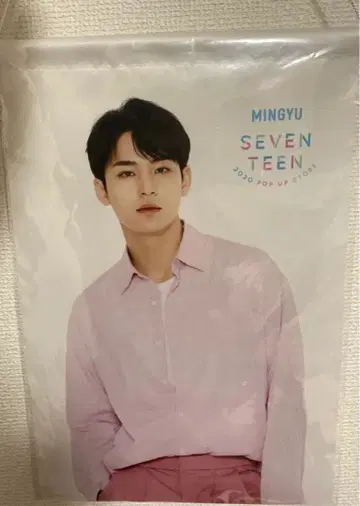 SEVENTEEN 세븐틴 민규 패브릭 포스터 2020 팝업