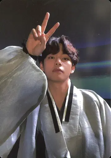 BTS V 2022 달마중 미니 포토 카드 SP1/2