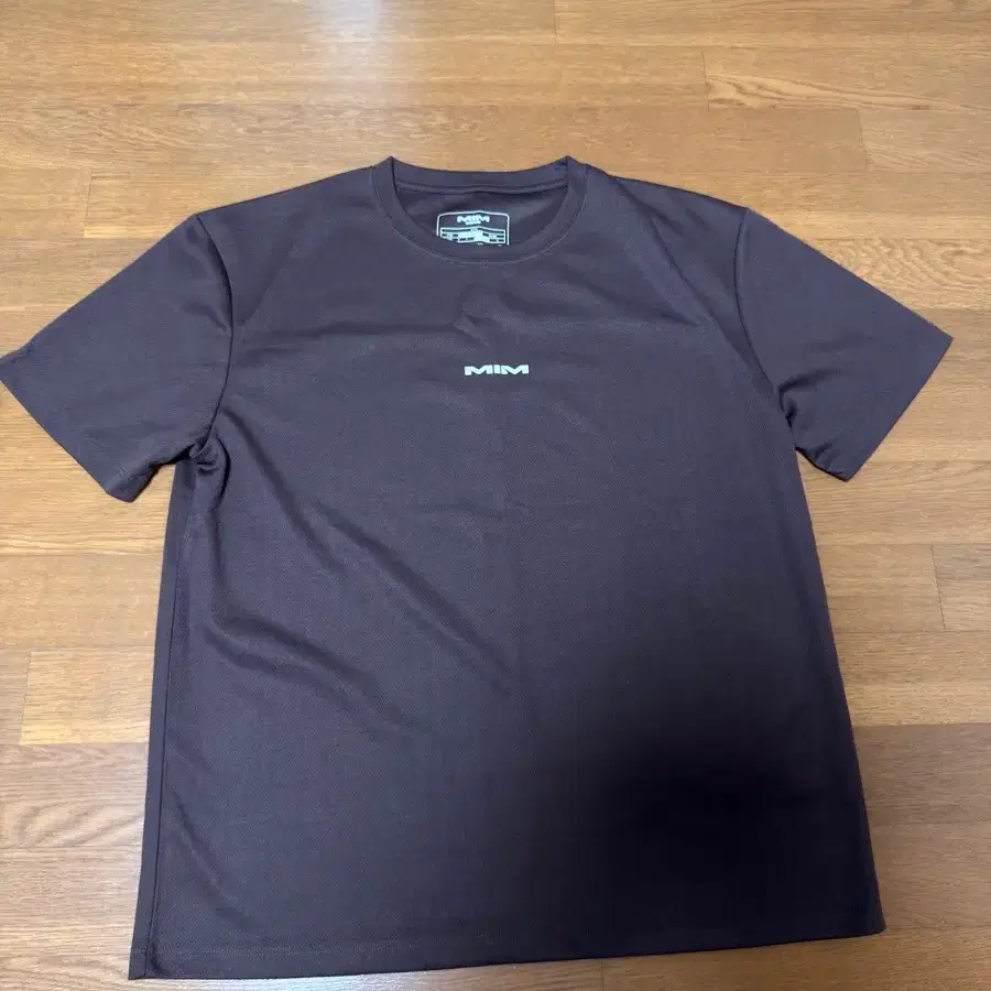 MIM BOLD FONT T-SHIRT_Brown