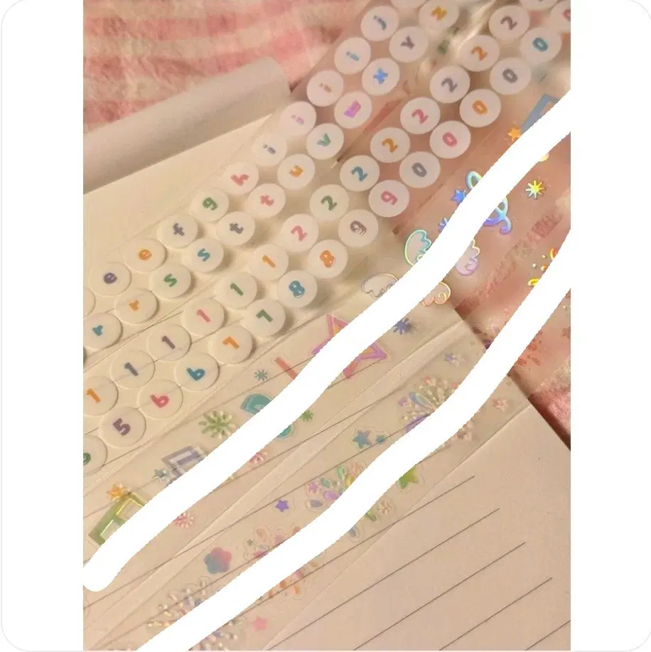 쿠킹쿠키 레인보우 알파벳 키스컷띵