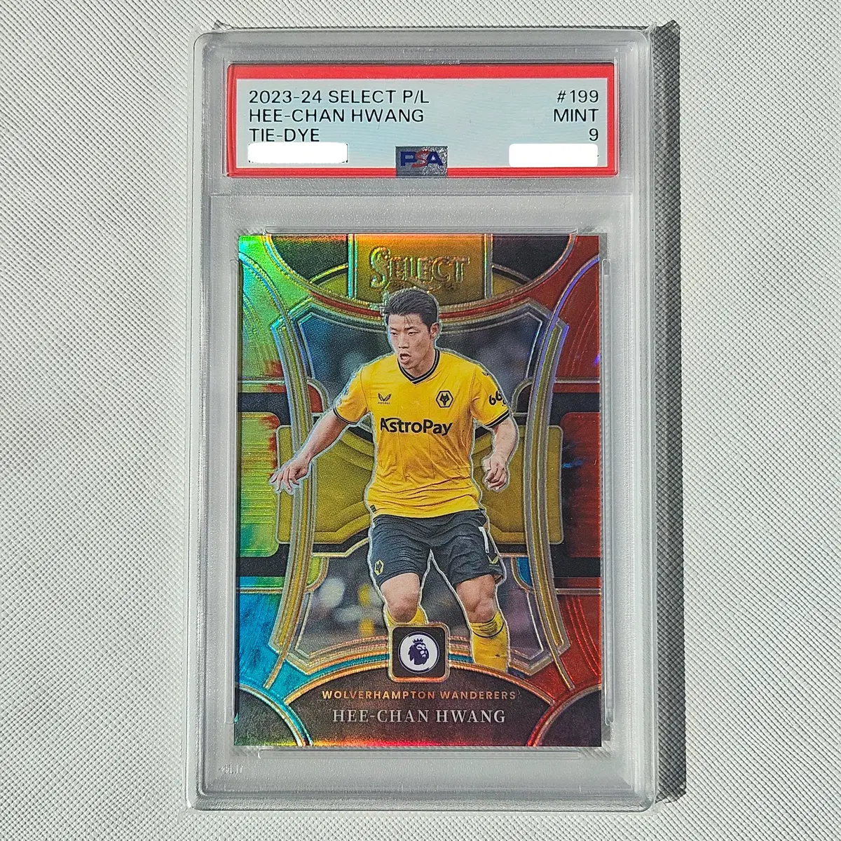 2023-24 파니니 셀렉트 프리미어리그 황희찬 타이다이 /49 #199 PSA 9등급