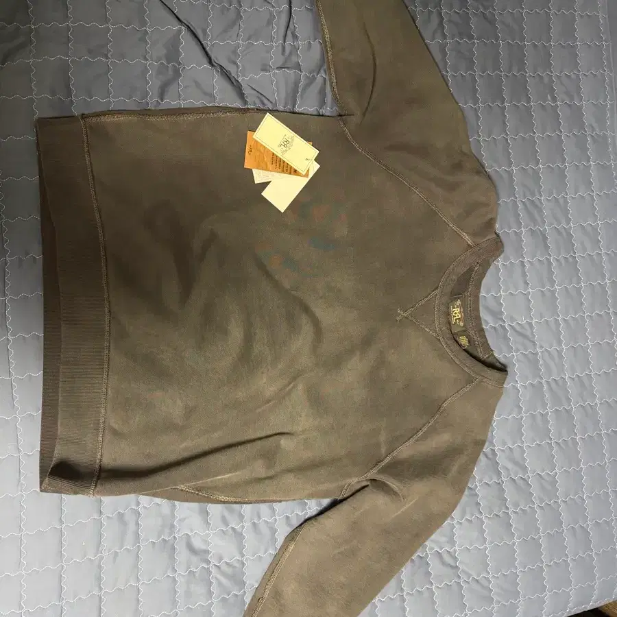 rrl 프렌치 테리 크루넥 맨투맨