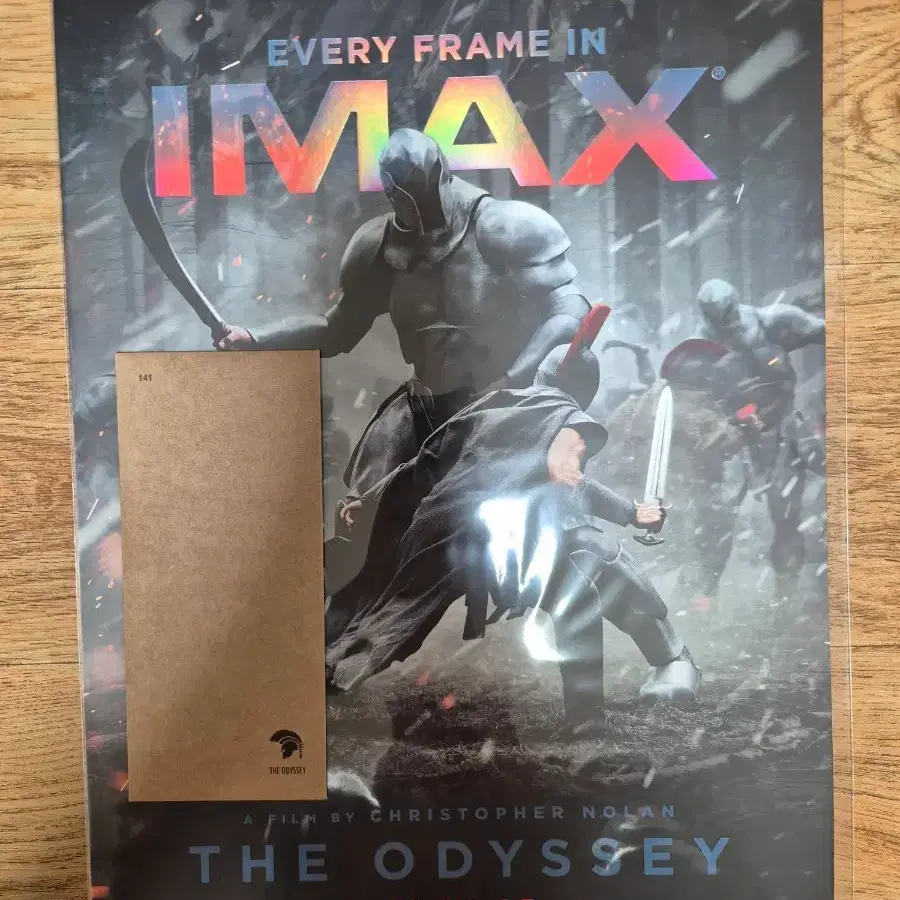 오디세이 IMAX 포스터 + TTT (미개봉 새제품)