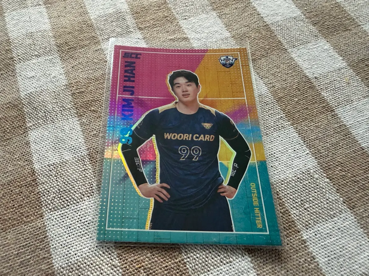 SCC KOVO 오피셜 홀로 우리카드 김지한