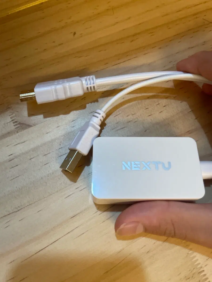넥스트유 HDMI to 디스플레이 포트 변환 아답터