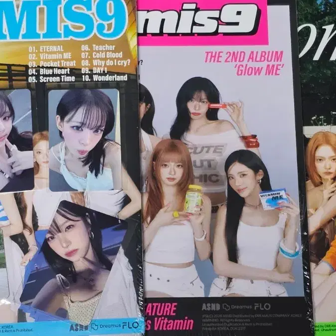 (set) 프로미스나인 메이크스타 팬싸 특전 + Glow Me 앨범 미개봉