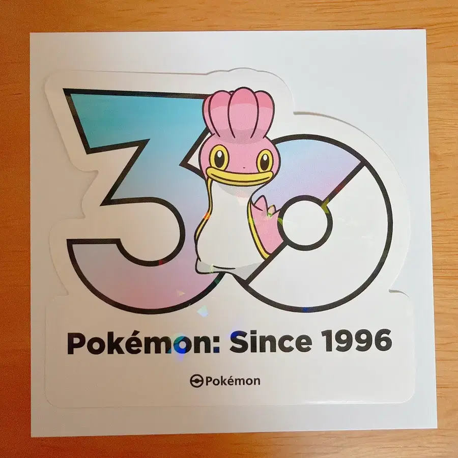 포켓몬 30주년 로고 스티커 깝질무