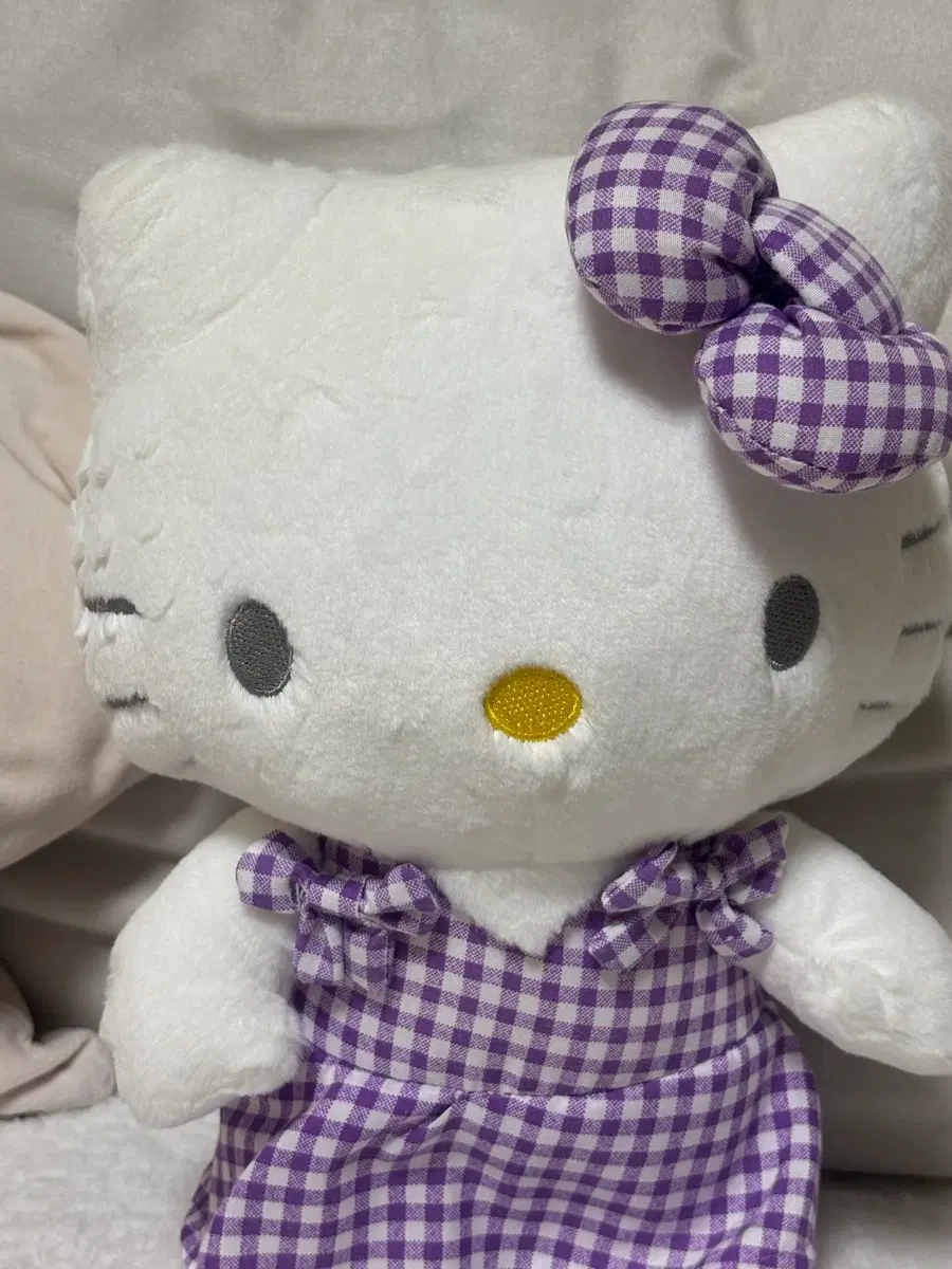 키티 중형 보라 인형