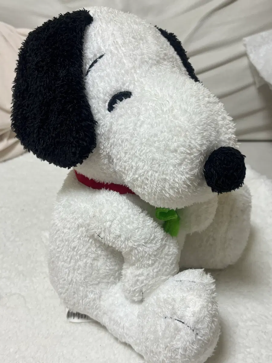 스누피 인형 해바라기