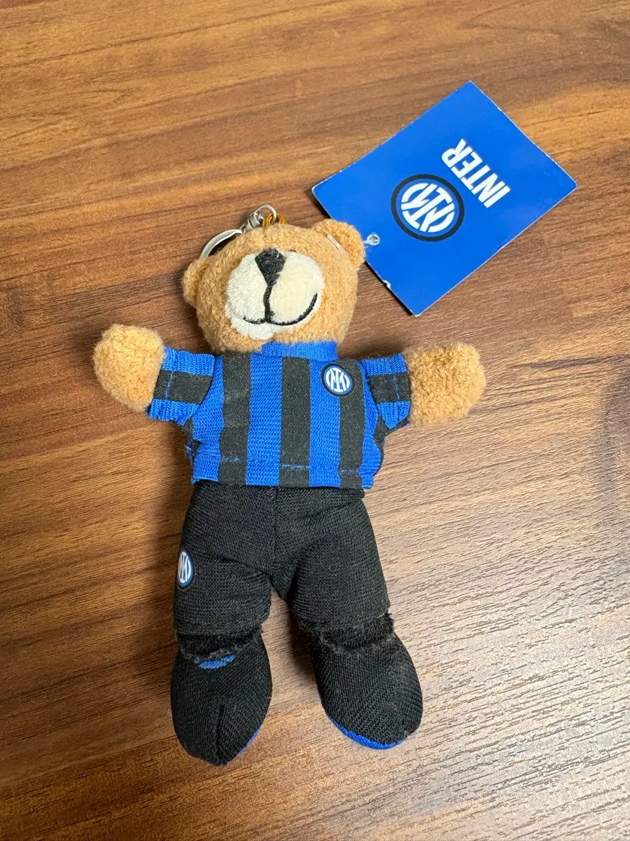 인테르 곰인형 키링