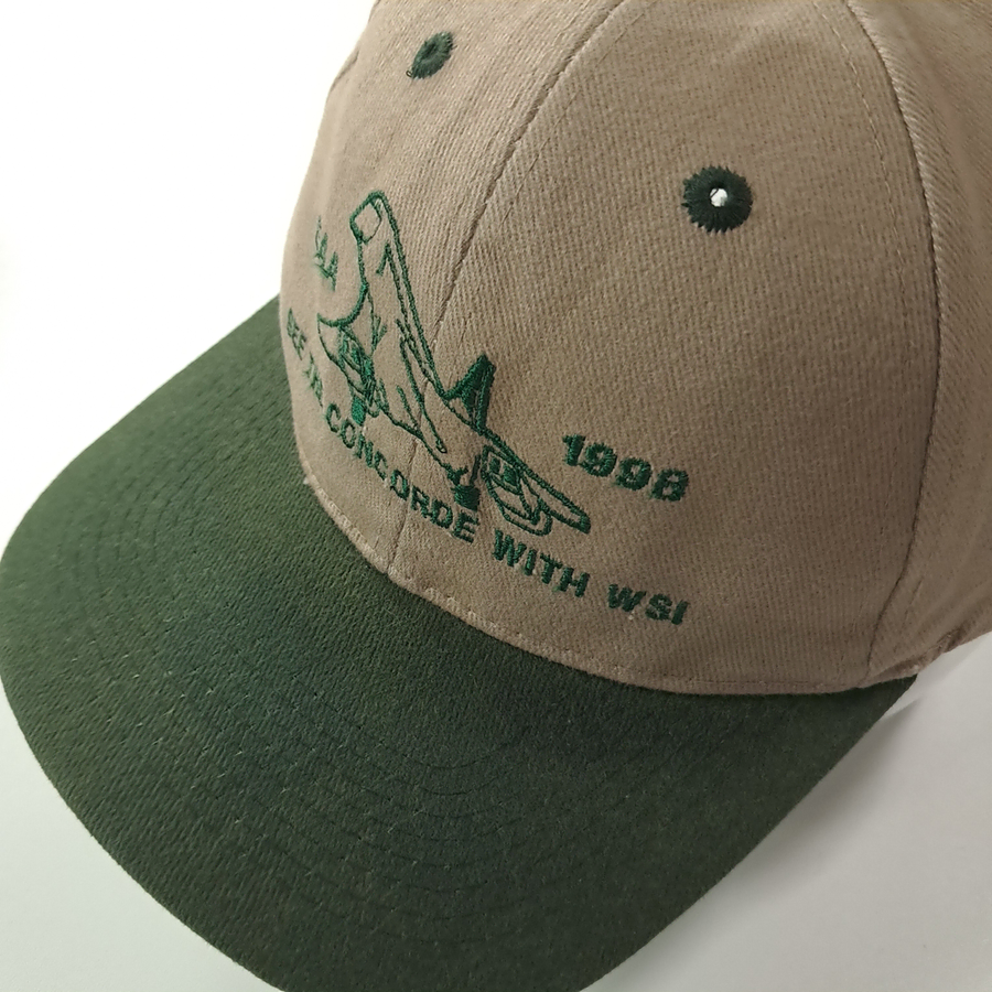 CA471 토퍼스 콩코드 90s 투톤 그린 언더바이저 볼캡 모자