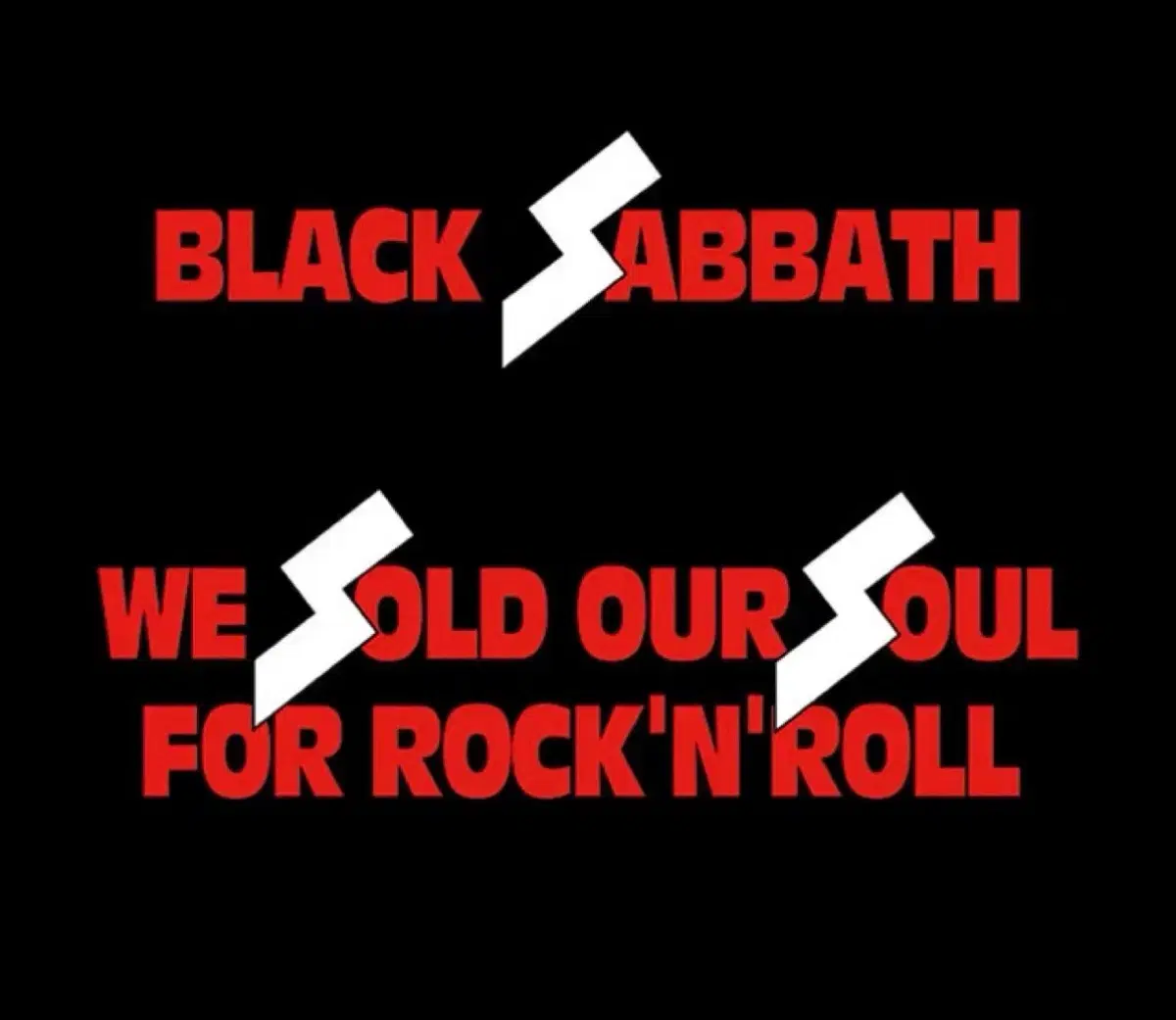 블랙 사바스 We Sold Our Soul 앨범 시디 CD