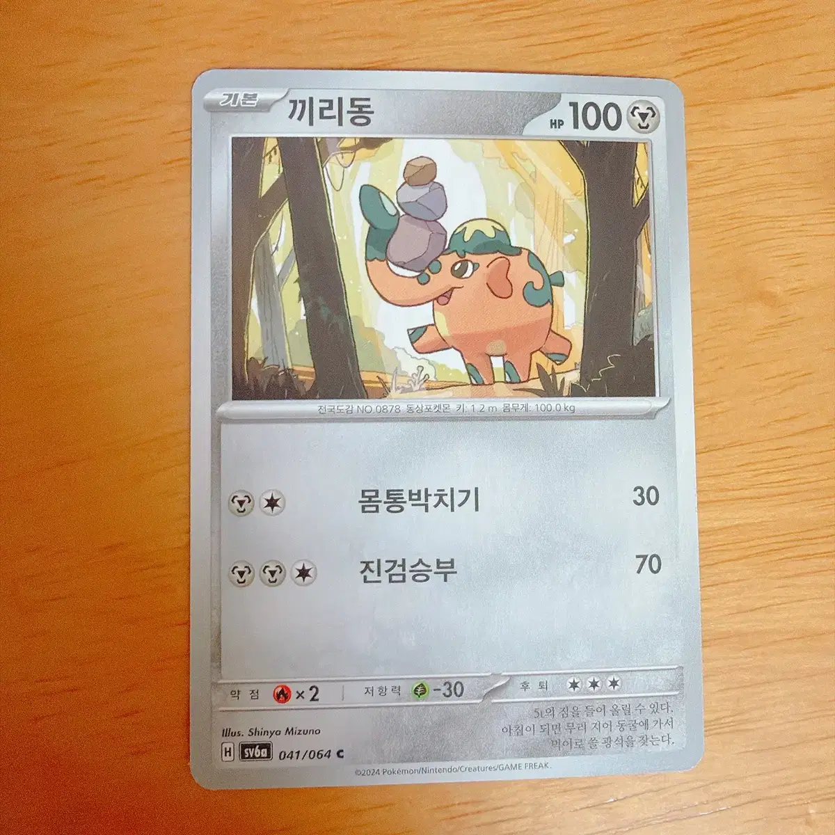 포켓몬 카드 끼리동