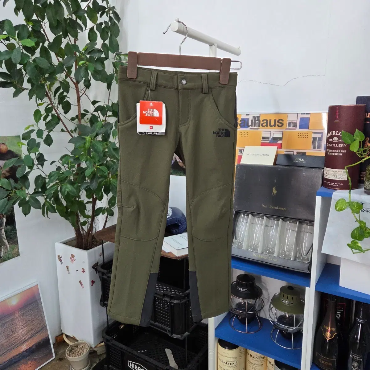 노스페이스 키즈 등산바지 새상품 110
