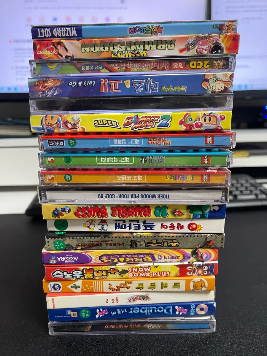추억의 고전 PC게임 CD 19종 일괄 판매