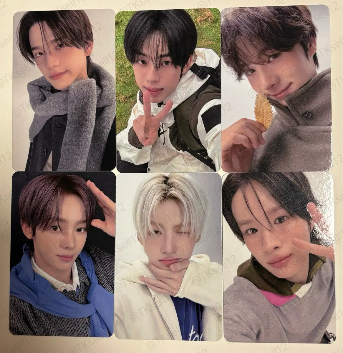 투어스 비트로드 팬싸 특전 6명 1set
