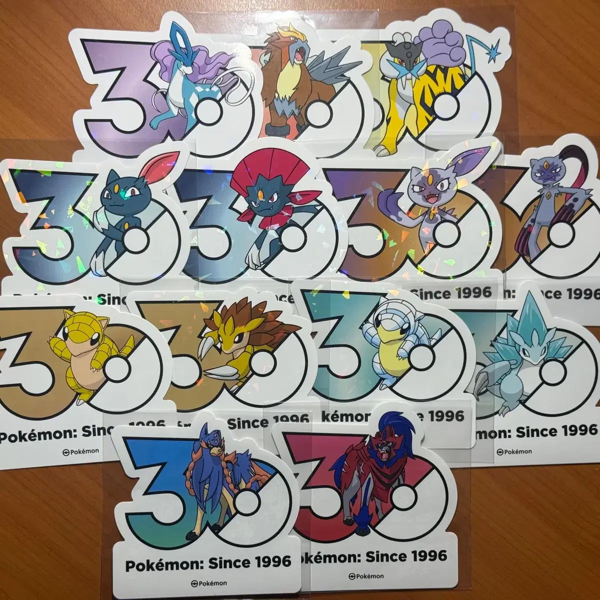 포켓몬 30주년 스티커