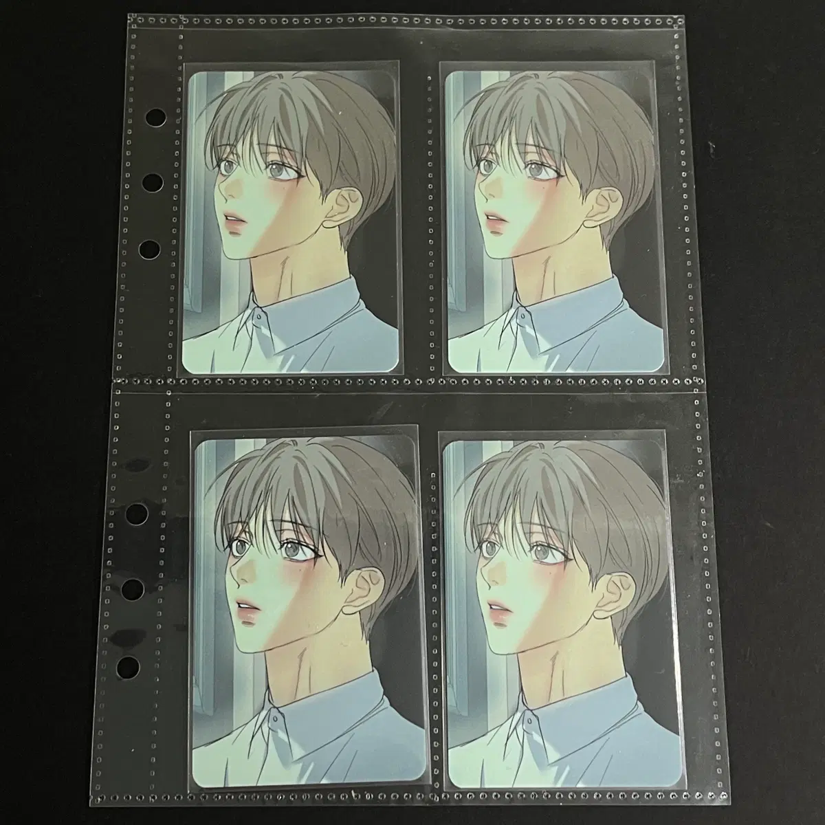 애욕 미음 컬렉션 포토카드 포카 4장 일괄