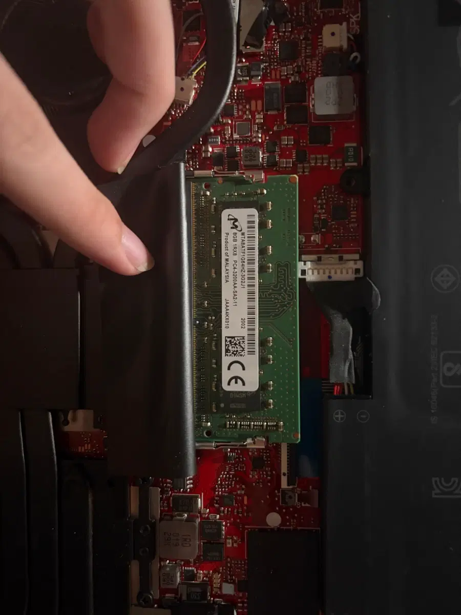 8GB DDR4 PC4-3200AA 랩톱용 RAM