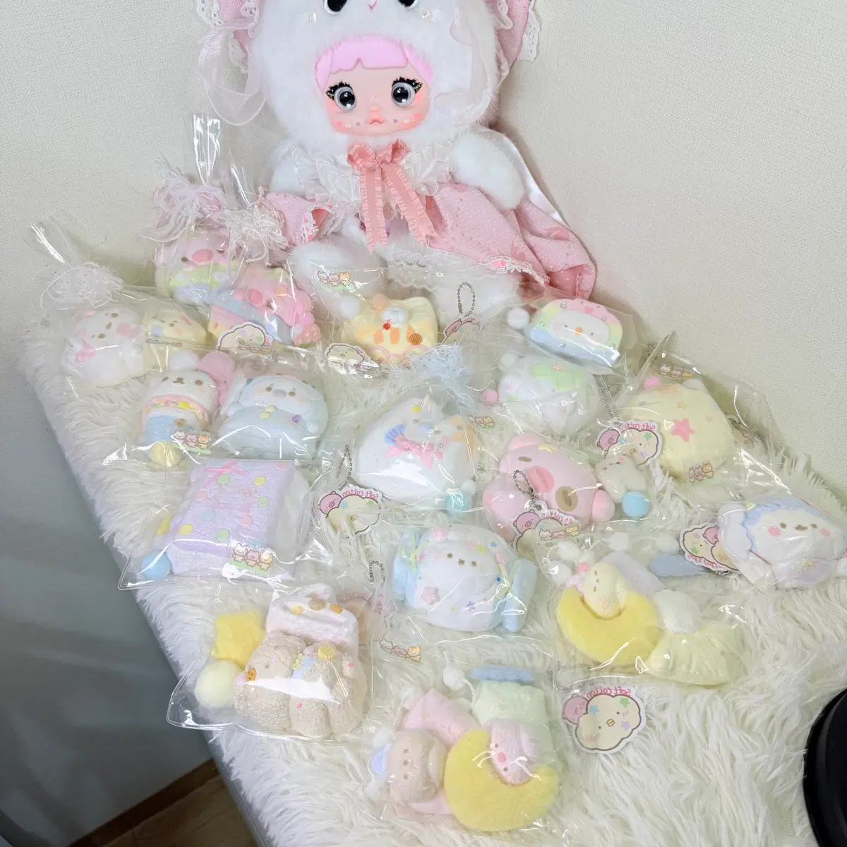soft cotten말랑이 가루있음