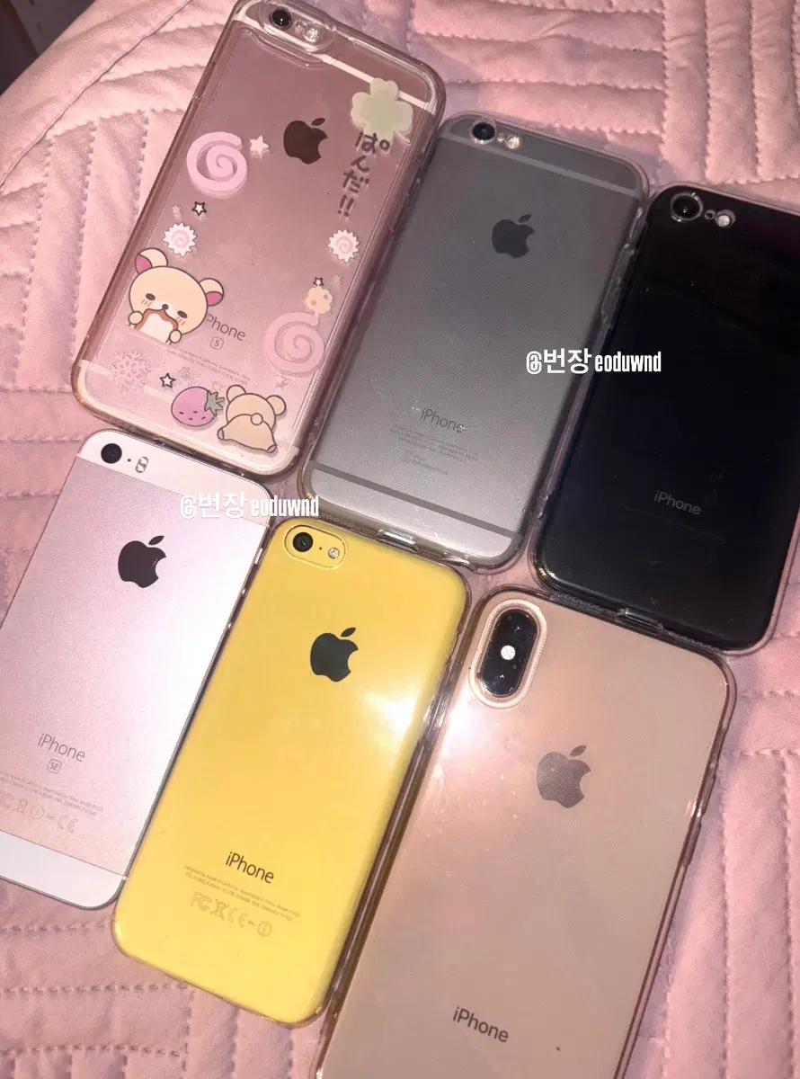 ((대여)) 애플 아이폰 se1 5c 6 6s 7 xs 공기계 세컨폰 올드 아이폰 감성 대여