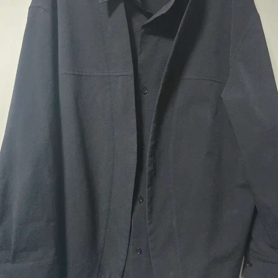직거래가능 시스템옴므 오버핏 긴팔 셔츠쟈켓