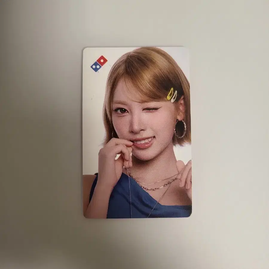리센느 도미노피자 메이 포토카드