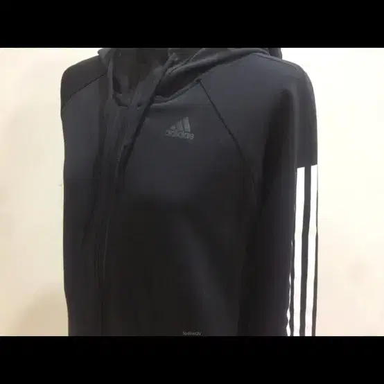 정품 아디다스 짐 후디 후드 (사이즈:85) 루즈핏