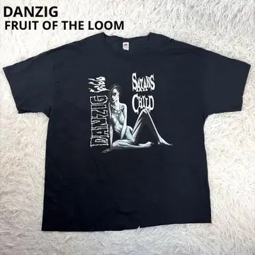 레어! 후르츠 바디 US 빈티지 단지그 T셔츠 DANZIG 4L