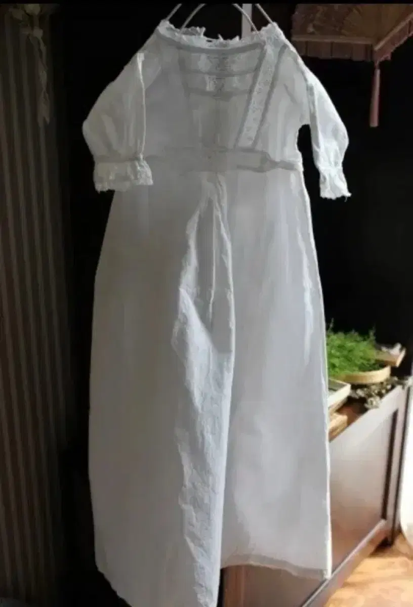 앤틱세례복