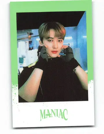 StrayKids 2022 MANIAC inSEOUL 창빈 폴라로이드 카드 1/5