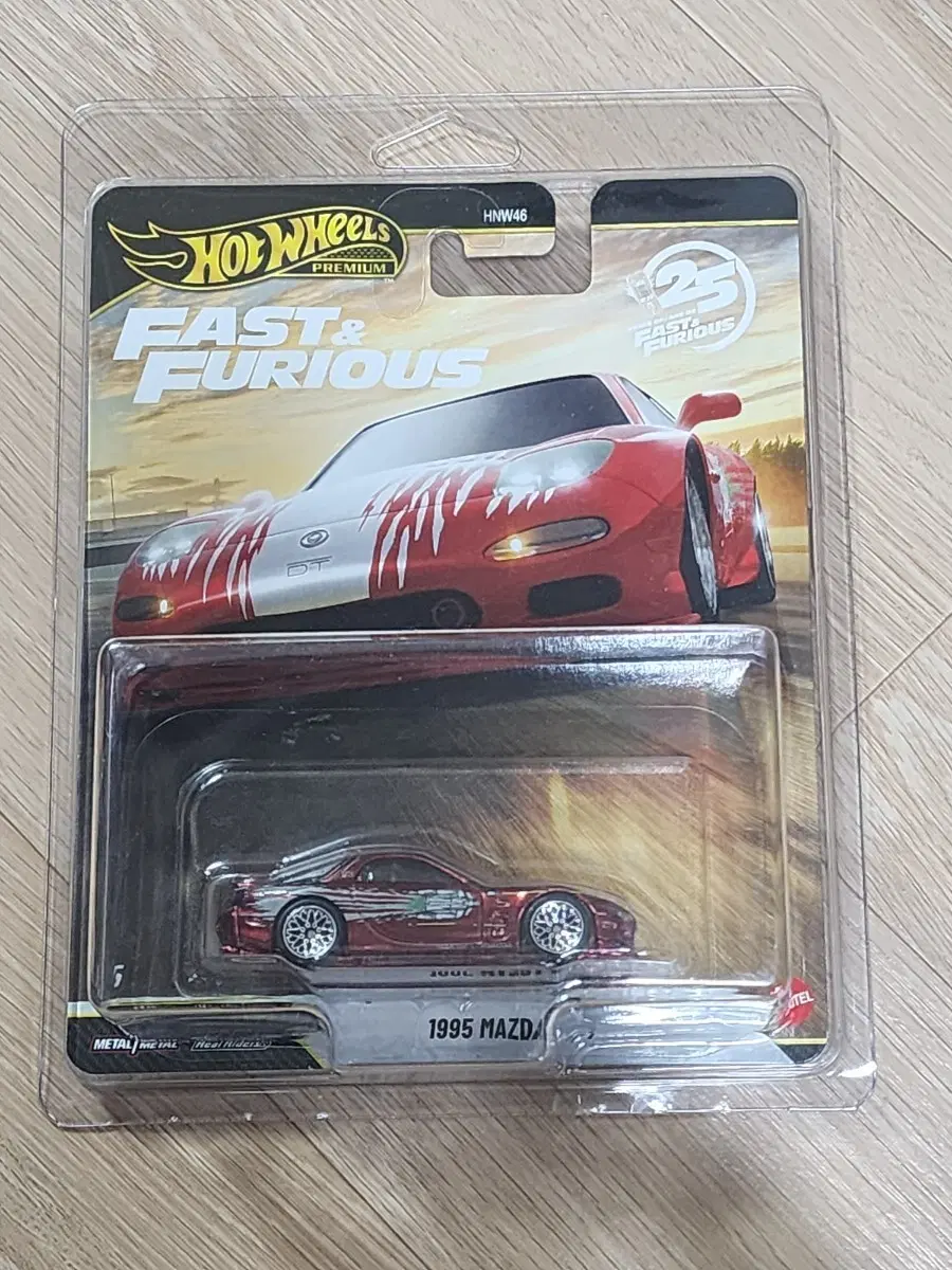 핫휠 분노의 질주 1995 마쯔다 RX-7 체이스