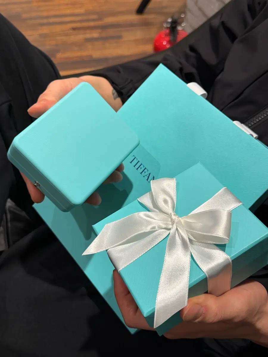 티파니앤코 빈 목걸이 로즈골드 18k