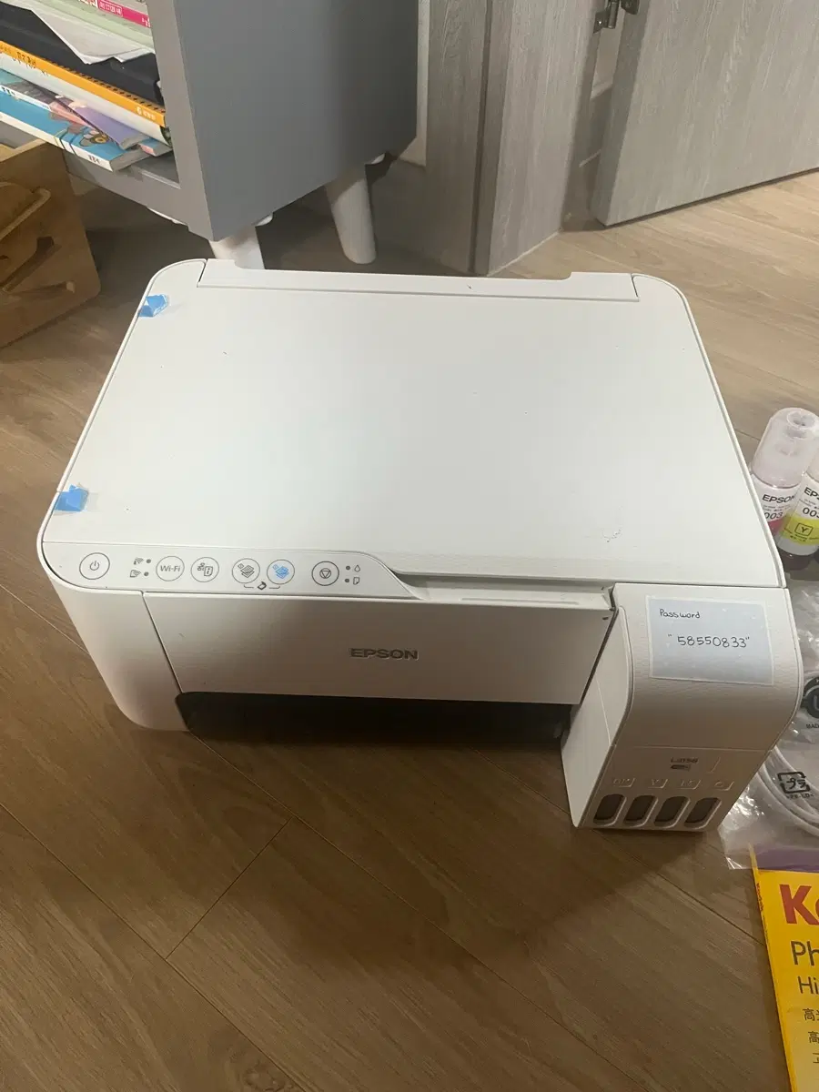 엡손 복합기 L3156 화이트