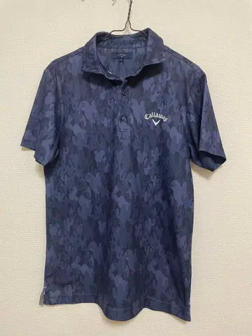 Callaway 골프 피케 셔츠 남성용 카모플라주 패턴